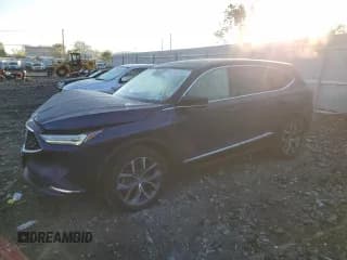 ✅ 2023 Acura MDX Technology • VIN: 5J8YE1H48PL012814 • Lot: 85295925. Listed on Copart with 55,700 mi. Free auction sales archive from the USA and detailed vehicle history report at DreamBid. Image 1.