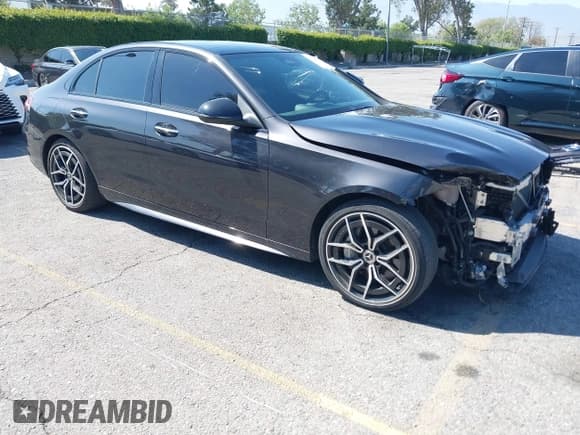 ✅ 2023 Mercedes-Benz C 300 • VIN: W1KAF4GB9PR108212 • Lot: 42148075. Listed on IAAI with 34,954 mi. Free auction sales archive from the USA and detailed vehicle history report at DreamBid. Image 1.