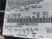 ✅ 2022 Ford Mustang GT • VIN: 1FA6P8CF9N5122151 • Lot: 42011876. Listed on IAAI with 29,088 mi. Free auction sales archive from the USA and detailed vehicle history report at DreamBid. Image 9.