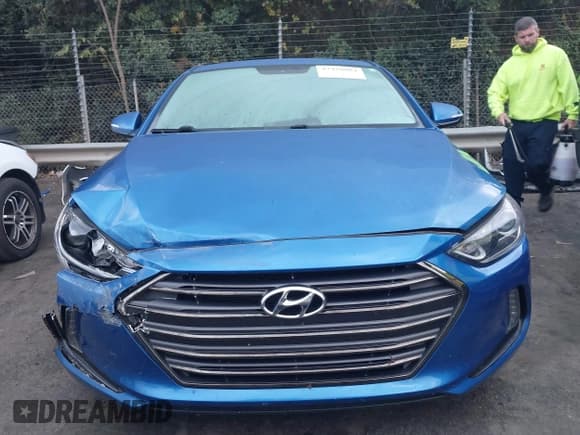 ✅ 2017 Hyundai Elantra Limited • VIN: 5NPD84LF6HH007292 • Lot: 43420084. Listed on IAAI with 103,502 mi. Free auction sales archive from the USA and detailed vehicle history report at DreamBid. Image 12.