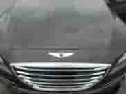 2015 Hyundai Genesis 3.8L with VIN KMHGN4JE9FU047199, listed as a Copart auction lot 82009455 with Not provided miles and Salvage title. Bid and sale history available at DreamBid. Image 11.