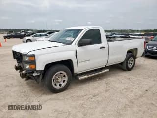 ✅ 2015 Chevrolet Silverado 1500 Work Truck • VIN: 1GCNCPEC2FZ380424 • Лот: 65119615. Опубликован ранее на Copart с пробегом 139 168 миль. Бесплатный доступ к архиву аукционных продаж из США и подробный отчёт об истории автомобиля на DreamBid. Изображение 1.