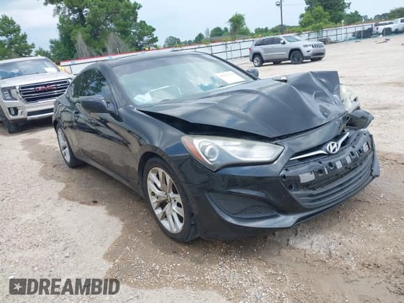✅ 2013 Hyundai Genesis Coupe 2.0T • VIN: KMHHT6KD0DU091858 • Lot: 42923154. Wystawiony na IAAI z przebiegiem 128 246 mil. Bezpłatny archiwum sprzedaży aukcyjnych z USA i szczegółowy raport historii pojazdu na DreamBid. Zdjęcie 1.