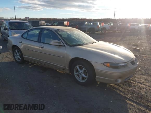 ✅ 2000 Pontiac Grand Prix GT • VIN: 1G2WP52K7YF246560 • Lot: 43687069. Listed on IAAI with 224,152 mi. Free auction sales archive from the USA and detailed vehicle history report at DreamBid. Image 1.