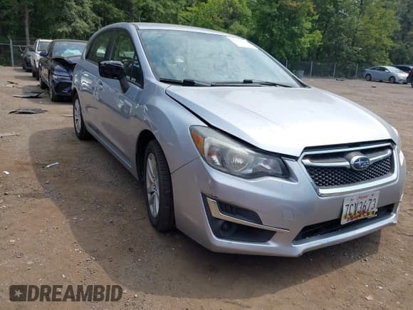 ✅ 2016 Subaru Impreza Premium • VIN: JF1GPAB60G8340994 • Lot: 42879470. Listed on IAAI with 104,320 mi. Free auction sales archive from the USA and detailed vehicle history report at DreamBid. Image 1.