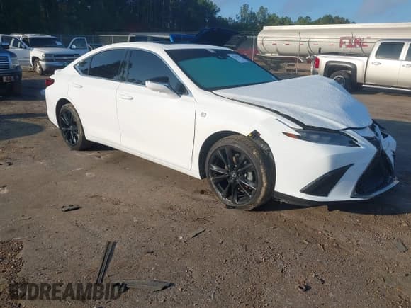 ✅ 2023 Lexus ES 350 F Sport • VIN: 58AJZ1B10PU140692 • Lot: 43550091. Listed on IAAI with 32,738 mi. Free auction sales archive from the USA and detailed vehicle history report at DreamBid. Image 1.