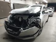 ✅ 2021 Nissan LEAF SV • VIN: 1N4AZ1CV2MC555775 • Lot: 43682330. Listed on IAAI with 46,870 mi. Free auction sales archive from the USA and detailed vehicle history report at DreamBid. Image 2.