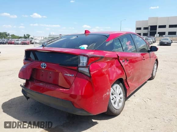 2021 Toyota Prius L Eco с VIN JTDKAMFU5M3145899, выставлен на аукционе IAAI как лот 42851640 с пробегом 114 429 миль миль и . История ставок и продаж доступна на DreamBid. Изображение 4.