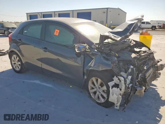 ✅ 2013 Kia Rio EX • VIN: KNADN5A32D6096559 • Lot: 91432935. Listed on Copart with Not provided. Free auction sales archive from the USA and detailed vehicle history report at DreamBid. Image 4.