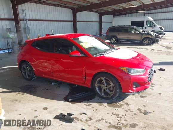 2019 Hyundai Veloster Premium with VIN KMHTG6AF6KU005242, listed as a IAAI auction lot 41358050 with 124,415 mi miles and . Bid and sale history available at DreamBid. Image 13.