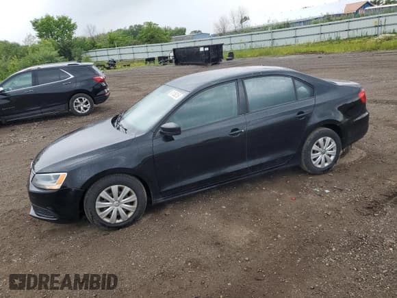 ✅ 2012 Volkswagen Jetta S • VIN: 3VW2K7AJ4CM309908 • Lot: 61126315. Listed on Copart with 141,620 mi. Free auction sales archive from the USA and detailed vehicle history report at DreamBid. Image 1.