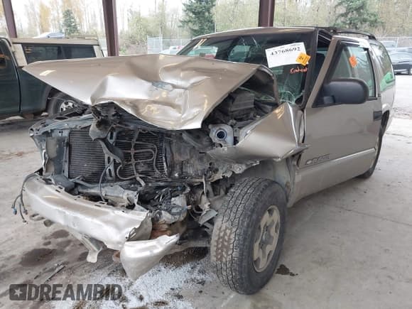 ✅ 2002 Chevrolet Blazer LS • VIN: 1GNDT13W12K213696 • Lot: 43768692. Listed on IAAI with 160,269 mi. Free auction sales archive from the USA and detailed vehicle history report at DreamBid. Image 6.