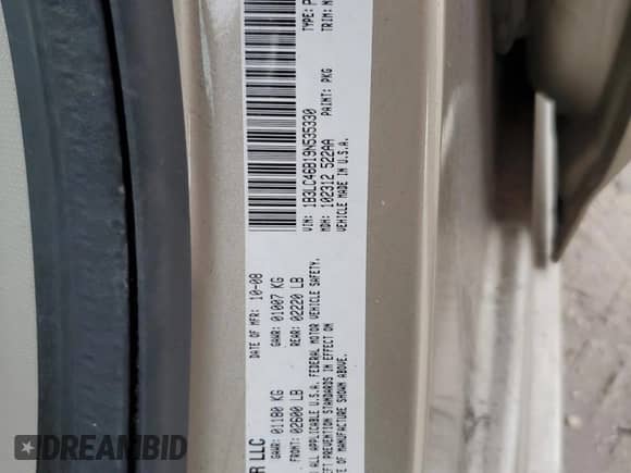 2009 Dodge Avenger SE с VIN 1B3LC46B19N535330, выставлен на аукционе Copart как лот 61625495 с пробегом 41 616 миль миль и Списание • Salvage title. История ставок и продаж доступна на DreamBid. Изображение 12.