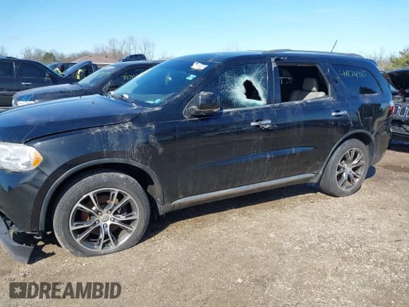 ✅ 2013 Dodge Durango Crew • VIN: 1C4SDJDT7DC614314 • Lot: 41824985. Listed on IAAI with Not provided. Free auction sales archive from the USA and detailed vehicle history report at DreamBid. Image 2.