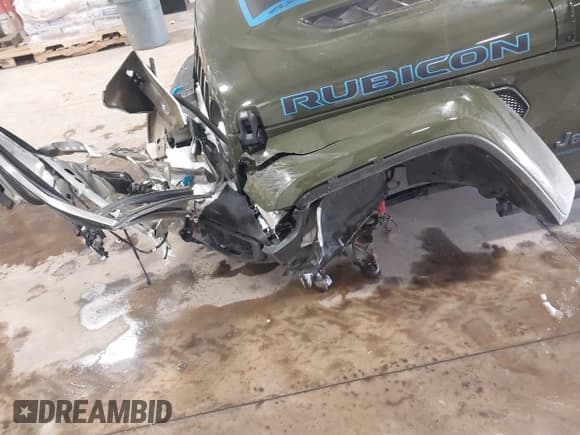 ✅ 2023 Jeep Wrangler Rubicon • VIN: 1C4JJXR68PW584575 • Лот: 41391275. Опубликован ранее на IAAI с пробегом 38 122 миль. Бесплатный доступ к архиву аукционных продаж из США и подробный отчёт об истории автомобиля на DreamBid. Изображение 6.