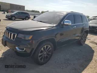 2018 Jeep Grand Cherokee Limited z VIN 1C4RJFBG9JC245607, wystawiony jako Copart lot #80348995 z przebiegiem 147 847 mil mil oraz Szkoda całkowita • Salvage title. Historia ofert i sprzedaży dostępna na DreamBid. Obrazek 1.