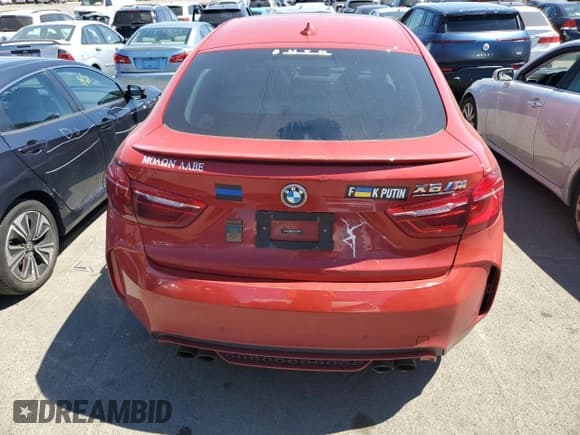 ✅ 2018 BMW X6 M • VIN: 5YMKW8C50J0Y74497 • Лот: 68088844. Опубликован ранее на Copart с пробегом 53 124 миль. Бесплатный доступ к архиву аукционных продаж из США и подробный отчёт об истории автомобиля на DreamBid. Изображение 6.