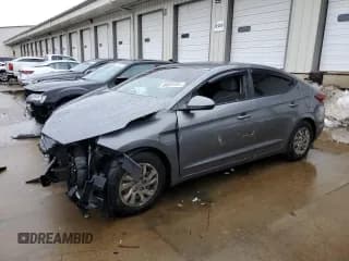 ✅ 2019 Hyundai Elantra SE • VIN: 5NPD74LF5KH457803 • Lot: 88891955. Listed on Copart with Not provided. Free auction sales archive from the USA and detailed vehicle history report at DreamBid. Image 1.