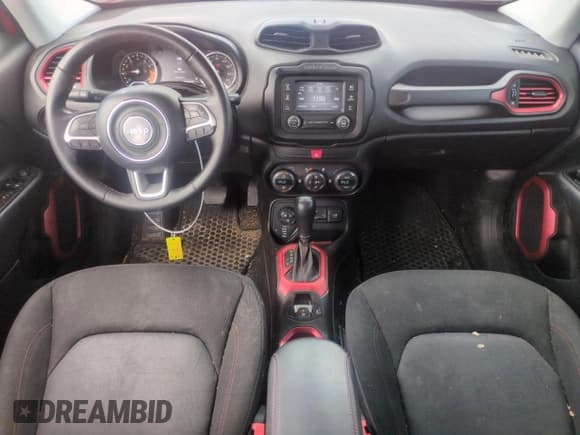 ✅ 2017 Jeep Renegade Trailhawk • VIN: ZACCJBCB8HPE62458 • Lot: 58236205. Listed on Copart with 100,252 mi. Free auction sales archive from the USA and detailed vehicle history report at DreamBid. Image 8.