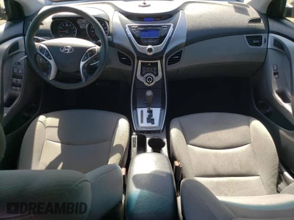 2012 Hyundai Elantra Limited with VIN 5NPDH4AE3CH090814, listed as a Copart auction lot 85835315 with 125,854 mi miles and Salvage title. Bid and sale history available at DreamBid. Image 8.