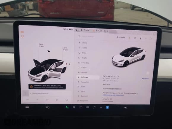 ✅ 2021 Tesla Model 3 Long Range • VIN: 5YJ3E1EBXMF051060 • Lot: 41958018. Wystawiony na IAAI z przebiegiem 65 631 mil. Bezpłatny archiwum sprzedaży aukcyjnych z USA i szczegółowy raport historii pojazdu na DreamBid. Zdjęcie 18.