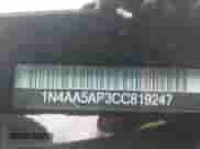 2012 Nissan Maxima S z VIN 1N4AA5AP3CC819247, wystawiony jako IAAI lot #42849206 z przebiegiem 197 994 mil mil oraz . Historia ofert i sprzedaży dostępna na DreamBid. Obrazek 9.