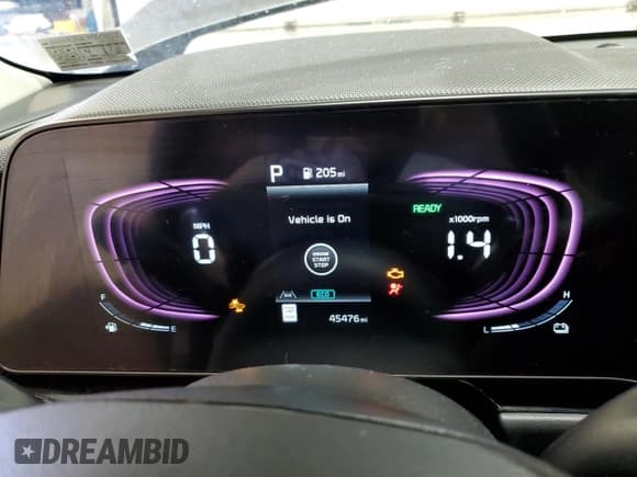 ✅ 2023 Kia Niro SX Touring • VIN: KNDCT3LE7P5046127 • Lot: 80381375. Wystawiony na Copart z przebiegiem 45 476 mil. Bezpłatny archiwum sprzedaży aukcyjnych z USA i szczegółowy raport historii pojazdu na DreamBid. Zdjęcie 9.