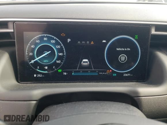 ✅ 2022 Hyundai Tucson SEL Convenience • VIN: KM8JFCA12NU045268 • Лот: 68671683. Опубликован ранее на Copart с пробегом 23 671 миль. Бесплатный доступ к архиву аукционных продаж из США и подробный отчёт об истории автомобиля на DreamBid. Изображение 9.