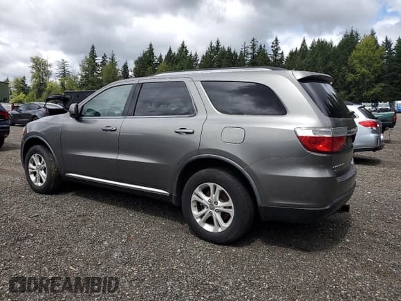 ✅ 2012 Dodge Durango SXT • VIN: 1C4RDJAG7CC213009 • Lot: 68132185. Listed on Copart with Not provided. Free auction sales archive from the USA and detailed vehicle history report at DreamBid. Image 2.