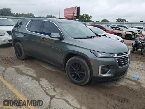 ✅ 2023 Chevrolet Traverse LT Cloth • VIN: 1GNERGKW0PJ297112 • Lot: 70642385. Listed on Copart with 39,294 mi. Free auction sales archive from the USA and detailed vehicle history report at DreamBid. Image 4.