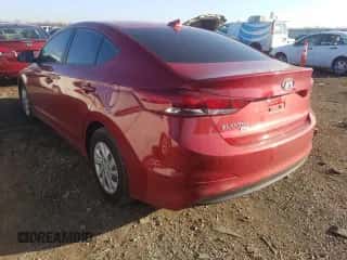 2017 Hyundai Elantra SE with VIN 5NPD74LF7HH126052, listed as a Copart auction lot 35272471 with 94,023 mi miles and Salvage title. Bid and sale history available at DreamBid. Image 3.