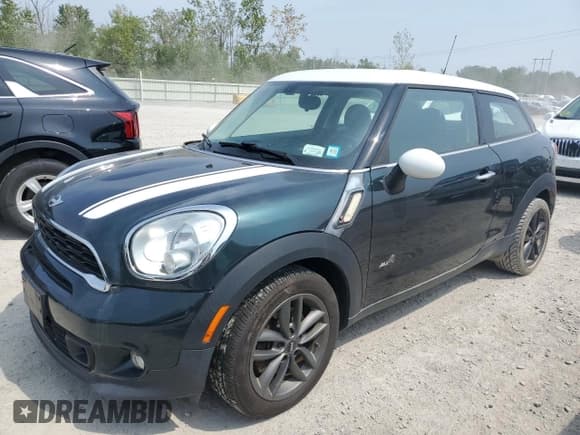 ✅ 2014 MINI Paceman S • VIN: WMWSS7C56EWN52381 • Lot: 68257835. Listed on Copart with Not provided. Free auction sales archive from the USA and detailed vehicle history report at DreamBid. Image 1.