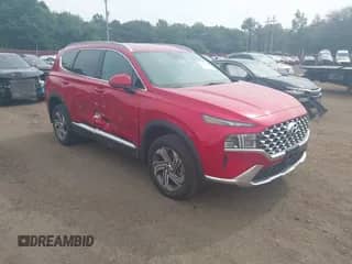 2022 Hyundai Santa Fe SEL z VIN 5NMS2DAJ8NH437222, wystawiony jako IAAI lot #43332247 z przebiegiem 8 539 mil mil oraz . Historia ofert i sprzedaży dostępna na DreamBid. Obrazek 1.