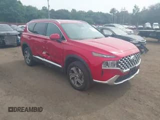 ✅ 2022 Hyundai Santa Fe SEL • VIN: 5NMS2DAJ8NH437222 • Lot: 43332247. Listed on IAAI with 8,539 mi. Free auction sales archive from the USA and detailed vehicle history report at DreamBid. Image 1.