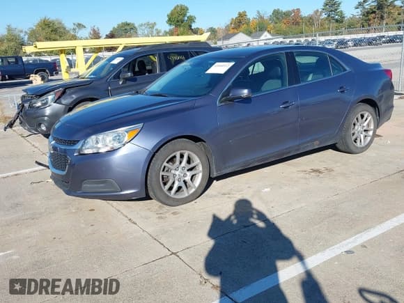 ✅ 2014 Chevrolet Malibu LT • VIN: 1G11C5SLXEF111393 • Lot: 43460512. Listed on IAAI with 95,497 mi. Free auction sales archive from the USA and detailed vehicle history report at DreamBid. Image 2.