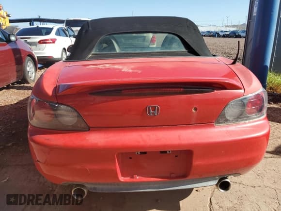 ✅ 2000 Honda S2000 • VIN: JHMAP1146YT007843 • Lot: 70533135. Wystawiony na Copart z przebiegiem 152 331 mil. Bezpłatny archiwum sprzedaży aukcyjnych z USA i szczegółowy raport historii pojazdu na DreamBid. Zdjęcie 6.