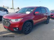 ✅ 2020 Chevrolet Traverse RS • VIN: 1GNERJKW2LJ289620 • Lot: 42647367. Listed on IAAI with 69,510 mi. Free auction sales archive from the USA and detailed vehicle history report at DreamBid. Image 2.