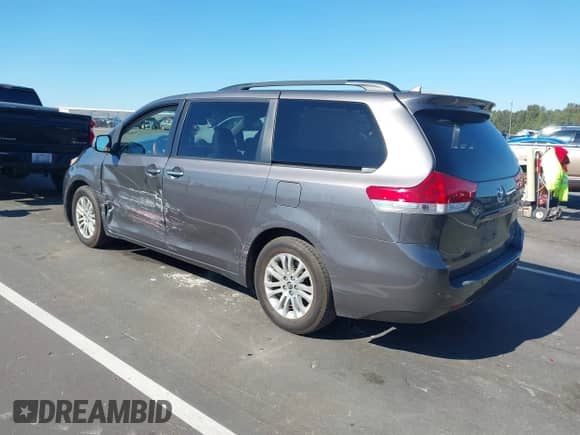 2011 Toyota Sienna XLE AAS with VIN 5TDYK3DC5BS140466, listed as a IAAI auction lot 43460456 with 135,420 mi miles and . Bid and sale history available at DreamBid. Image 3.