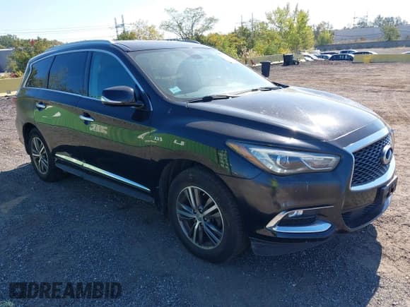 ✅ 2018 Infiniti QX60 • VIN: 5N1DL0MM0JC519812 • Lot: 43391949. Wystawiony na IAAI z przebiegiem 249 346 mil. Bezpłatny archiwum sprzedaży aukcyjnych z USA i szczegółowy raport historii pojazdu na DreamBid. Zdjęcie 1.