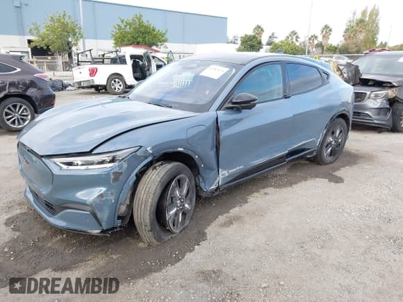 ✅ 2023 Ford Mustang Mach-E California Route 1 • VIN: 3FMTK2SU4PMA64631 • Lot: 43507474. Listed on IAAI with 15,866 mi. Free auction sales archive from the USA and detailed vehicle history report at DreamBid. Image 18.