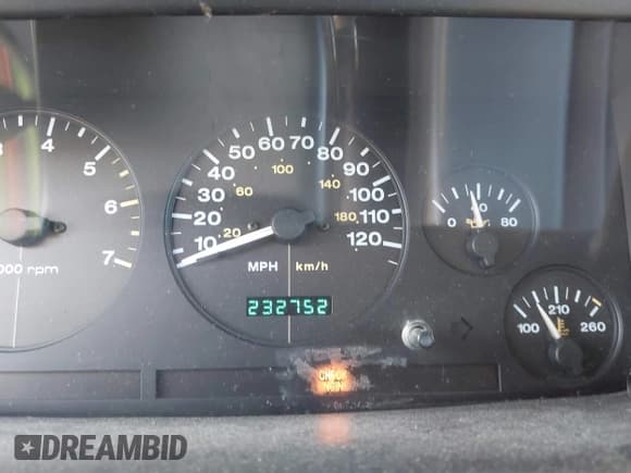 ✅ 1998 Jeep Grand Cherokee Laredo • VIN: 1J4GZ48S8WC349667 • Лот: 43325604. Опубликован ранее на IAAI с пробегом 232 752 миль. Бесплатный доступ к архиву аукционных продаж из США и подробный отчёт об истории автомобиля на DreamBid. Изображение 7.