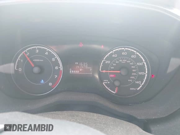 ✅ 2017 Subaru Impreza • VIN: 4S3GTAA63H1734443 • Lot: 42392197. Listed on IAAI with 141,479 mi. Free auction sales archive from the USA and detailed vehicle history report at DreamBid. Image 7.