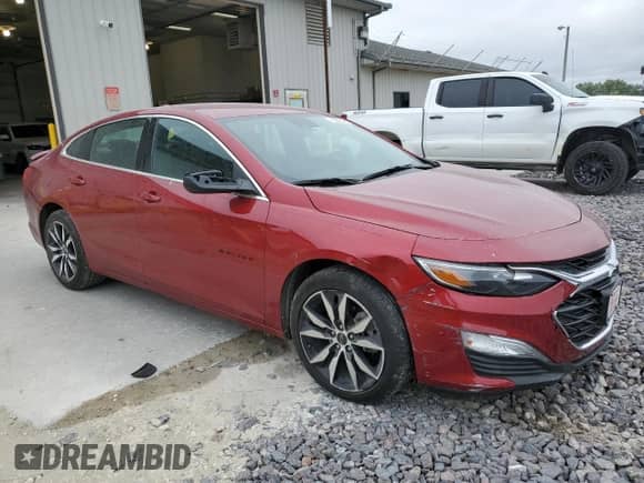 2024 Chevrolet Malibu RS with VIN 1G1ZG5ST1RF189168, listed as a Copart auction lot 85175295 with 17,477 mi miles and Clean title. Bid and sale history available at DreamBid. Image 4.