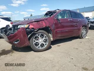 ✅ 2019 Jeep Grand Cherokee Overland • VIN: 1C4RJFCGXKC533121 • Lot: 71396005. Listed on Copart with 62,118 mi. Free auction sales archive from the USA and detailed vehicle history report at DreamBid. Image 1.