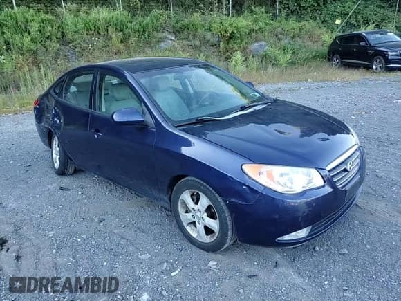 2008 Hyundai Elantra GLS z VIN KMHDU46D78U444855, wystawiony jako Copart lot #70801094 z przebiegiem 162 662 mil mil oraz Szkoda całkowita • Salvage title. Historia ofert i sprzedaży dostępna na DreamBid. Obrazek 10.