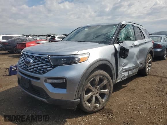 ✅ 2020 Ford Explorer Platinum • VIN: 1FM5K8HC6LGA35713 • Lot: 54170385. Wystawiony na Copart z przebiegiem 60 105 mil. Bezpłatny archiwum sprzedaży aukcyjnych z USA i szczegółowy raport historii pojazdu na DreamBid. Zdjęcie 1.