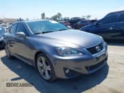 ✅ 2012 Lexus IS 250 • VIN: JTHBF5C26C5176445 • Lot: 42926961. Listed on IAAI with 140,959 mi. Free auction sales archive from the USA and detailed vehicle history report at DreamBid. Image 1.