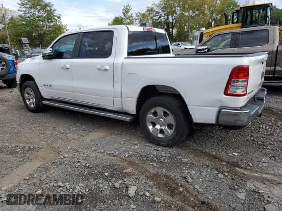 2021 Ram 1500 Big Horn с VIN 1C6SRFFM8MN664655, выставлен на аукционе Copart как лот 74070794 с пробегом 68 038 миль миль и Списание • Salvage title. История ставок и продаж доступна на DreamBid. Изображение 2.