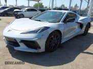 ✅ 2023 Chevrolet Corvette 2LT • VIN: 1G1YB2D4XP5140679 • Lot: 42549129. Listed on IAAI with 25,665 mi. Free auction sales archive from the USA and detailed vehicle history report at DreamBid. Image 2.