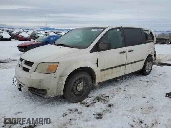 2008 Dodge Grand Caravan SE with VIN 2D8HN44HX8R702700, listed as a Copart auction lot 88300095 with 130,854 mi miles and Clean title. Bid and sale history available at DreamBid. Image 1.